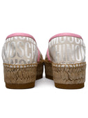 LOGO MOSCHINO LOGO COLTION COTTY COMPLED EPADRILLE