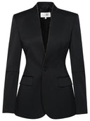 Mm6 Maison Margiela Black Virgin Wool Blend Jacket