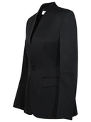 Mm6 Maison Margiela Black Virgin Wool Blend Jacket