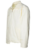 Mm6 Maison Margiela White Cotton Jacket