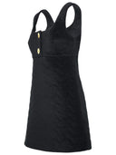 Patou Black Cotton Dress
