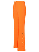 Patou Orange Virgin Wool Trousers