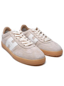 Hogan Beige Suede Sneakers