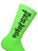 Palm Angels Polyamide Green Blend Socks