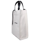 Bolso de bolso de algodón marfil de palm que