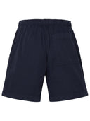 Palm Angels Navy Cotton Bermuda Shorts
