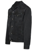 Off White Black Cotton Jacket