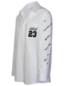 Off White 'Logo 23' White Cotton Shirt
