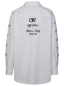 Off White 'Logo 23' White Cotton Shirt