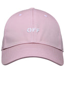 Off White Pink Cotton Hat