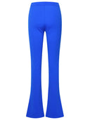 Off White Blue Polyamid Mischhose