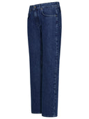Off White '90 S' Blue Cotton Jeans