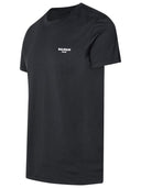 Balmain Black Cotton T Shirt