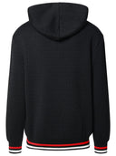 Balmain Black Merino Wool Blend Sweater