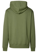 Balmain Green Cotton Sweatshirt