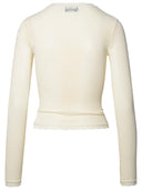 Blumarine White Polyamide Blend T Shirt