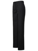 Dolce & Gabbana Black Virgin Wool pantalon