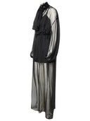 Dolce & Gabbana Black Silk Dress