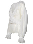 Dolce & Gabbana White Silk Shirt
