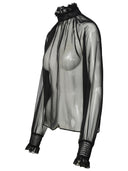 Dolce & Gabbana Black Silk Blouse