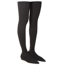 Dolce & Gabbana Stretch Boots In Black Lear Blend