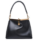 Etro Small 'Vela' Black Lear Bag