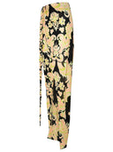 Etro 'Sarong' schwarzer Viskoserock
