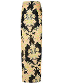 Etro 'Sarong' schwarzer Viskoserock