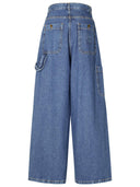 Etro Blue Cotton Cargo Jeans