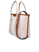 Tory Burch Small 'Perry' Shopping In Tela Cream