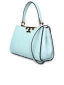 Tory Burch 'Eleanor' Mini Bag In Light Blue Lear