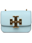 Tory Burch 'Eleanor' Small Light Blue Lear Bag