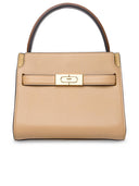 Tory Burch 'Lee Radziwill' Beige Lear Bag