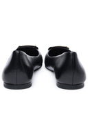 Tory Burch 'Georgia' Black Lear Ballet Flats