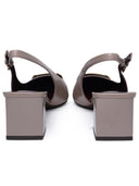 Tory Burch 'Georgia' Taupe Lear Slingbacks