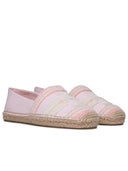 Tory Burch Pink Cotton Espadrilles