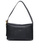Wandler 'Oscar Baguette' Black Calf Lear Bag