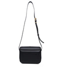 Wandler Medium 'Oscar Trunk' Black Calf Lear Bag