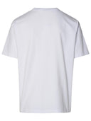 Maison Kitsuné weiße Baumwoll -T -Shirt