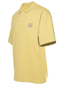 Maison Kitsuné Khaki Cotton Polo Shirt