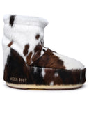 Moonboot Two Tone Pony Hair Ankle Boots