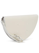 Maison Margiela White Saffiano Lear Clutch