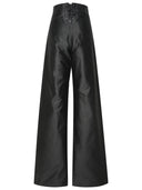 Maison Margiela schwarze Baumwollhose