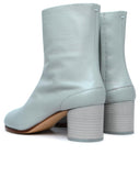 Maison Margiela 'Tabi' Green Anise Lear Ankle Boots