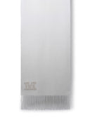 Max Mara White Cashmere Scarf