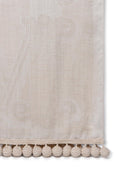 Max Mara Beige Silk Blend Stole