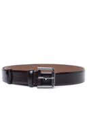 Max Mara Brown Lear Belt