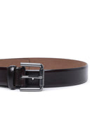 Max Mara Brown Lear Belt