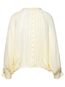 Max Mara Ivory Silk Shirt