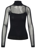Max Mara Black Viscose Blend Swater